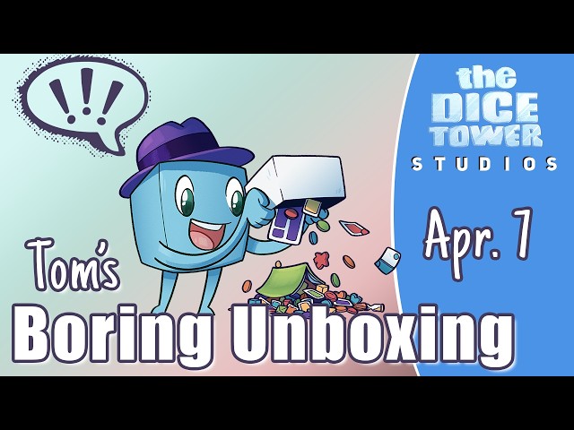 Tom's Boring Unboxing Video - April 7, 2026