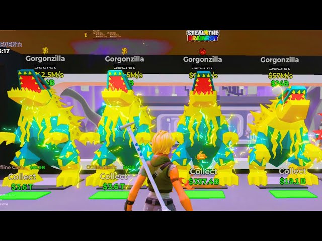 🔴TRADING in Fortnite Steal the Brainrot! NEW SECRET CODES (LIVE)