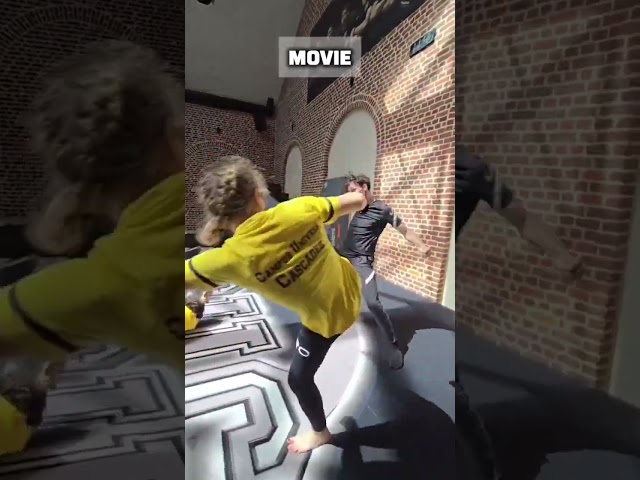 Movies Vs. Reality | Fighting #shorts #short #shortvideo