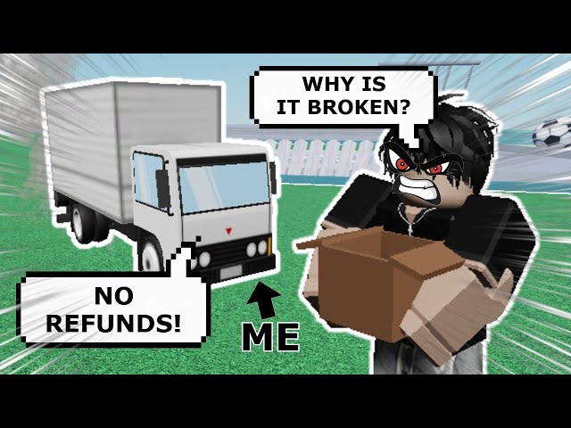 TROLLING ALS LIEFERWAGEN IN ROBLOX VC | Lustige Momente in Roblox