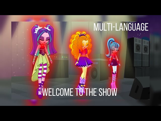 [Multi-language][1080p/60FPS] Welcome to the show | Ultimate video | Dazzlings Transformation