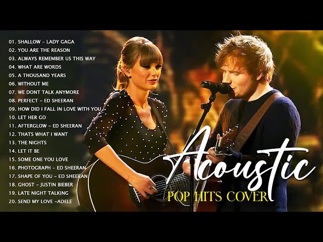 Acoustic Covers Of Popular Songs /Boyce Avenue ft. Jennel Garcia cover / Acoustic playlist 2025