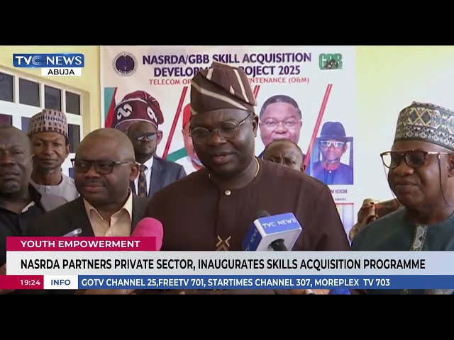 NASRDA Partners With Private Sector, Inaugurates Skills Acquisition Programme