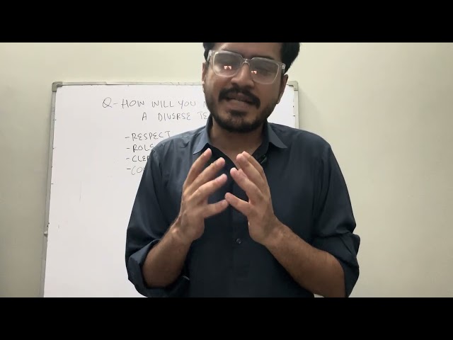 How will you manage a diverse team? CMO Interview Question Answer