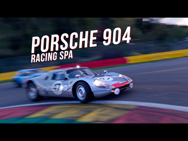 Onboard: Porsche 904/6 Racing Giants at Spa - HQ flat 6 sound