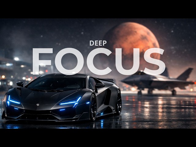 [LIVE] Deep Focus Music – High-Performance Beats for Calm Work & Productivity | Deep Focus