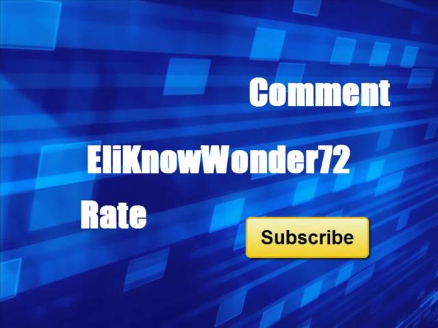 EliKnowWonder72 Intro (2nd October 2011)