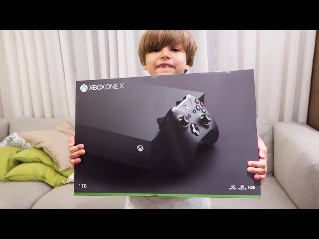 Ich bekomme die neue Xbox One X!!! 4K-Spielkonsole