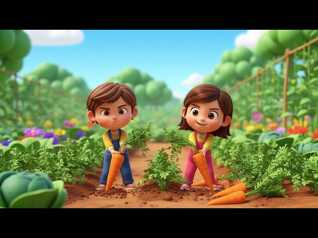 My Father Has a Garden | Classic Kids Song | Fun Nursery Rhyme About Nature