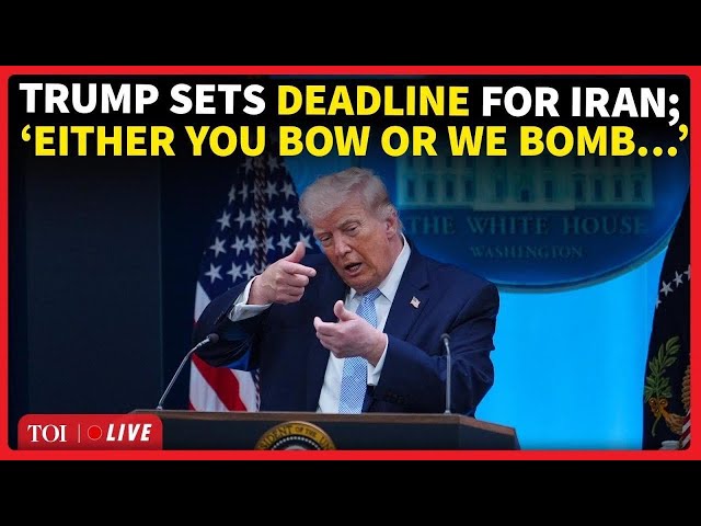 Trump’s FINAL OFFER: ‘Iran Has Time Till Tomorrow To…’: US President’s Blunt Threat To Tehran