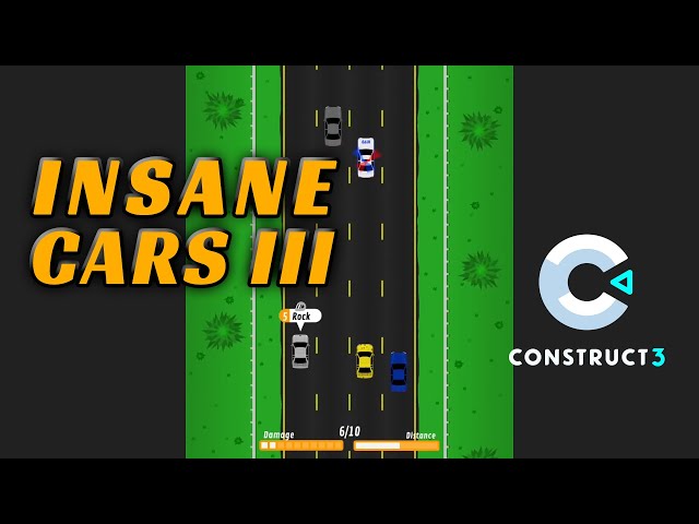 Insane Cars III | Racing game made in Construct 3 | Demo