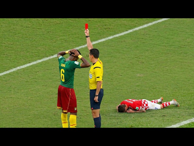 Unforgettable RED CARDS in Football History