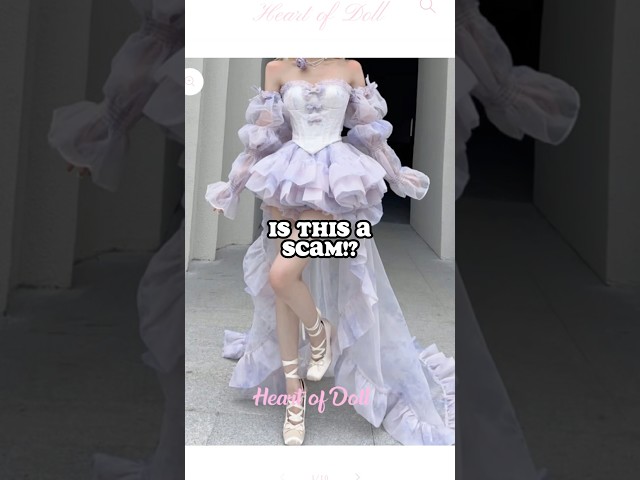 Trying this unrealistic Pinterest dress | Heart of Doll try on