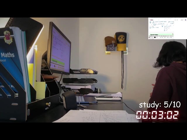 study with me live pomodoro | 12 hours | Rain Sounds 🌧️