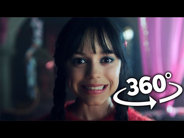 VR 360° Wednesday Addams Movie Compilation!