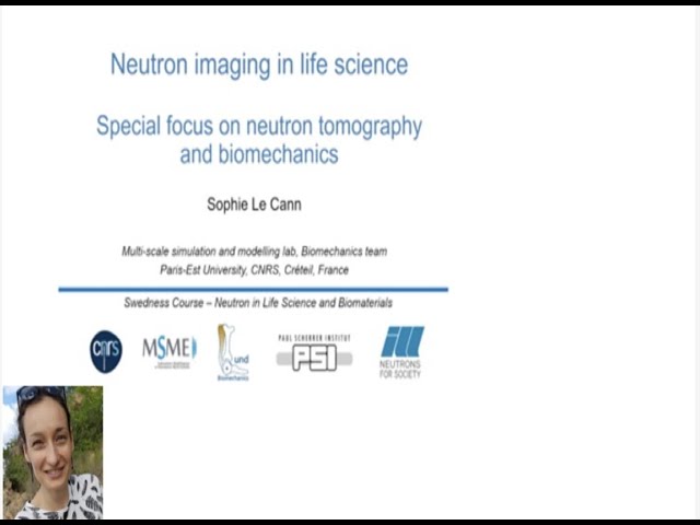 Neutron imaging in life science