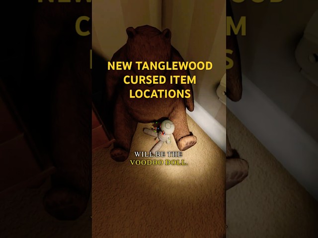New Tanglewood Cursed Item Spots! 👻 #phasmophobia #tutorial #shorts