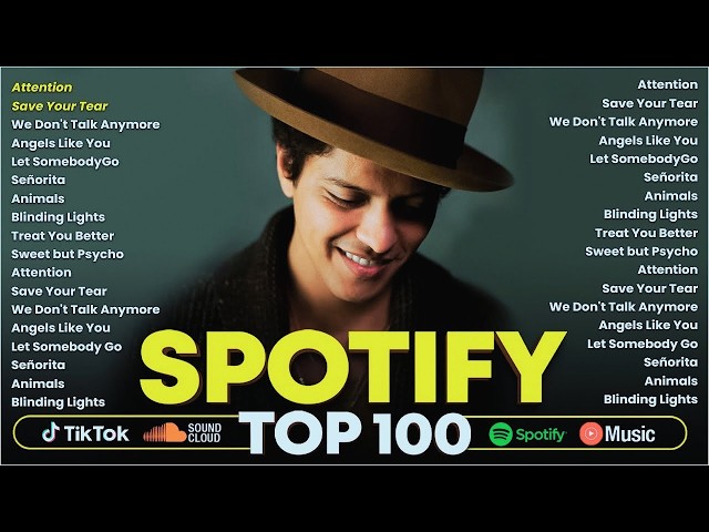 Bruno Mars, Adele, Ed Sheeran, Maroon 5, Dua Lipa, Rihanna, The Weeknd 💥 Billboard Top 50 This Week