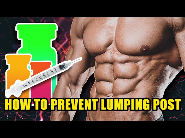 How To Prevent Lumping Post-Administration On TRT Or During A Blast