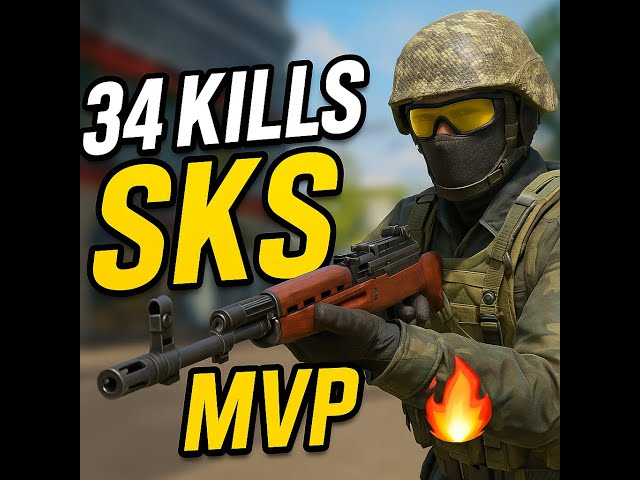 34 Kills with the SKS in 12v12 Frontline | MVP Madness! (COD Mobile Gameplay)