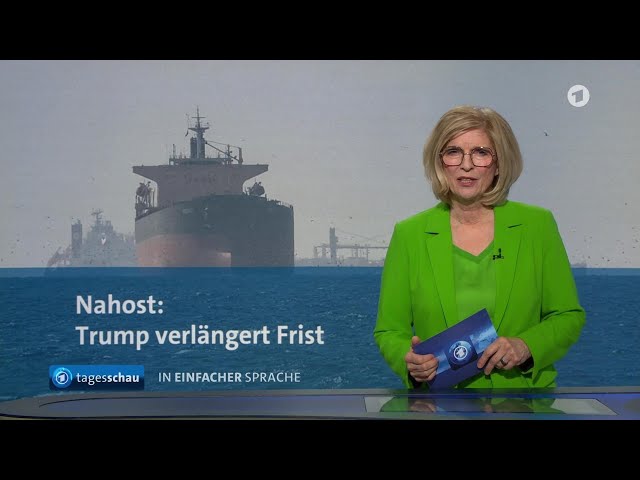 tagesschau in Einfacher Sprache 19:00 Uhr, 27.03.2026