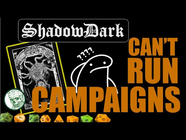 What Do You Need For a ShadowDark Campaign?