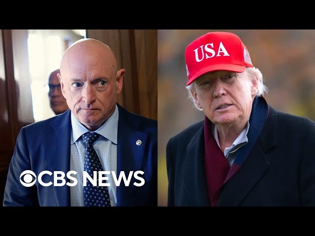 Pentagon announces "serious allegations of misconduct" against Sen. Mark Kelly