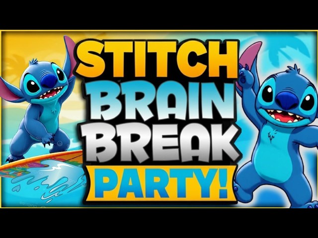 STITCH Brain Break | Freeze Dance | Brain Breaks for Kids | Just Dance