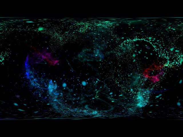 ✨RELAXING 360º video✨ Let  your mind travel with "Particles" -  Relaxation Collection