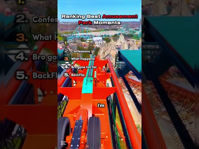Best Amusement Park Moments 😎