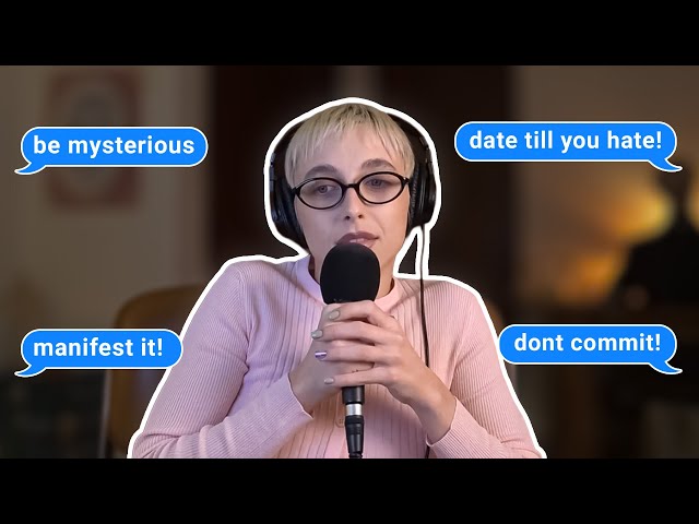 modern dating advice scares me