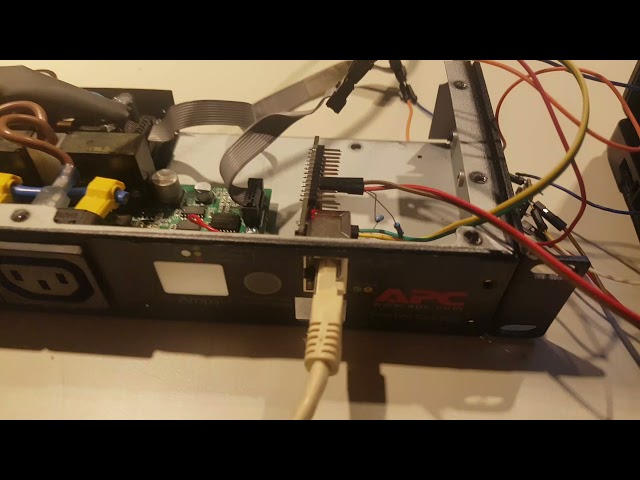 Apc7921 with wt32-eth01 running esphome