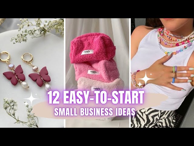 12 Easy-to-start Handmade Small Business Ideas For Beginners 🌟