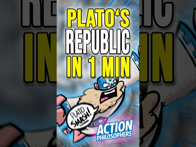 Plato’s Republic Explained in 1 Minute | Motion Comic #plato #therepublic #motioncomics