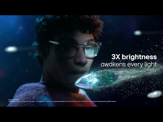 LG OLED evo AI: Sehen Sie die Details jedes Lichts und jeder Dunkelheit | LG