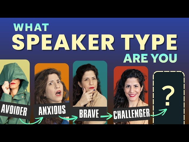 What is YOUR speaking stage in English? Find out!