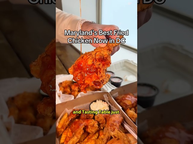 Maryland’s best hole-in-the-wall fried chicken spot opened a location in DC #dcspot #washingtondc