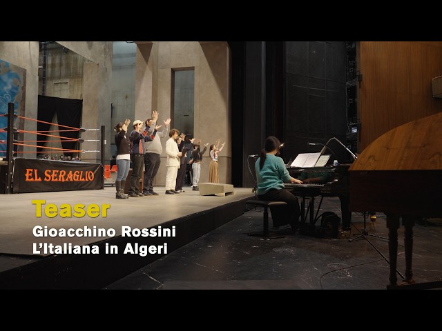 Gioacchino Rossini: L´ITALIANA IN ALGERI (Stage visit)