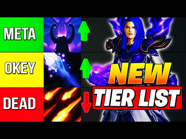 RANKING BEST RANGED DPS AFTER NEW BUFFS & NERFS! WoW Midnight DPS Tier List (NEW META)