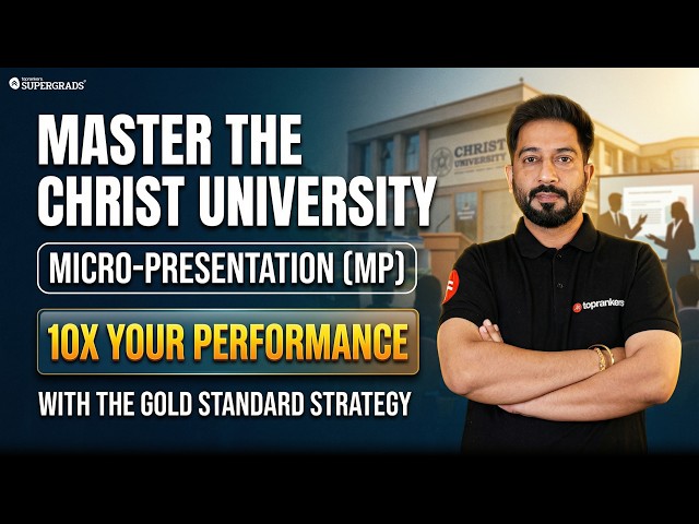 Master the Christ University Micro Presentation 🎤 | Gold Standard Strategy to Ace Your Interview 🏆 🚀