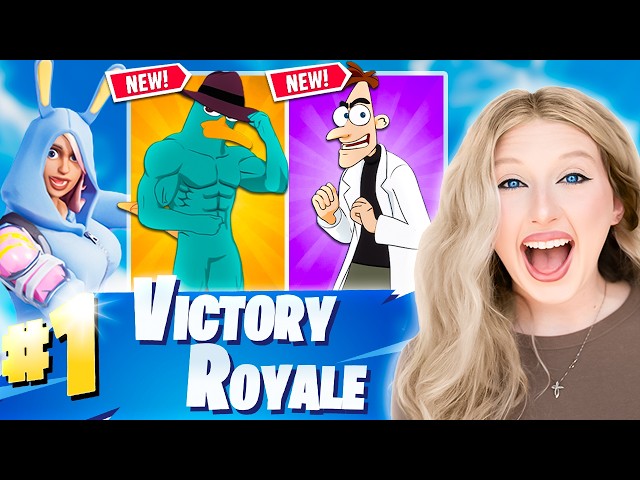 THE MOST BUFF SKIN EVER? Phineas and Ferb in Fortnite