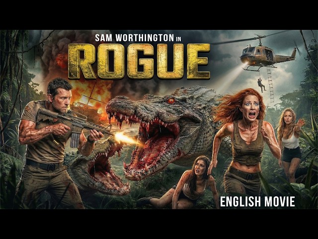 Sam Worthington In ROGUE (Crocodile) - Hollywood Free English Movie | Action Thriller English Movie
