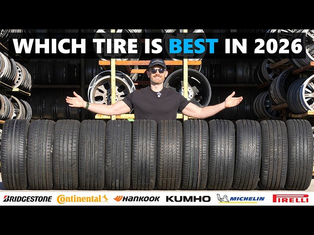 The BEST Summer Tires for 2026 - 12 Tires Tested and Rated!