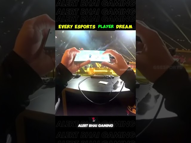 EVERY esports player 🔥DREAM🔥 #esports #gamingshorts #freefireshorts
