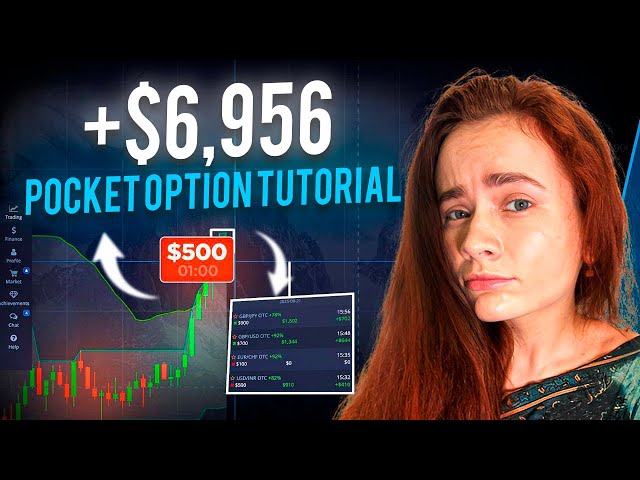 EARNED +$6,956 with SECRET Binary Options TRADING STRATEGY (Pocket option tutorial)