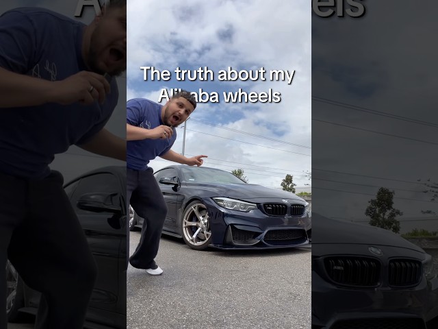 I put JDM wheels on my M4 #bmwmmotorsport #automobile #cartok