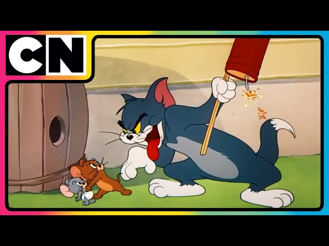 Tom & Jerry 😺🐭| Nibbles’ Diwali Surprise for Tom! 🧨🤪| Cartoon for Kids | #diwalispecial | @cnindia