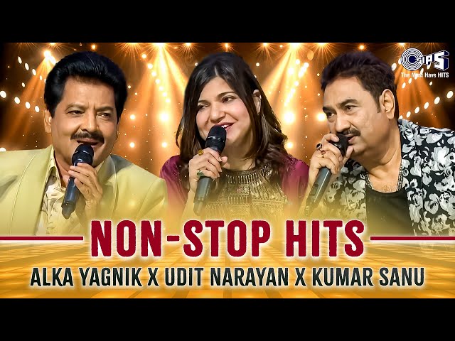 Nonstop Hits Of Udit Narayan, Alka Yagnik & Kumar sanu | Evergreen Bollywood Hits | 90s Hindi Songs
