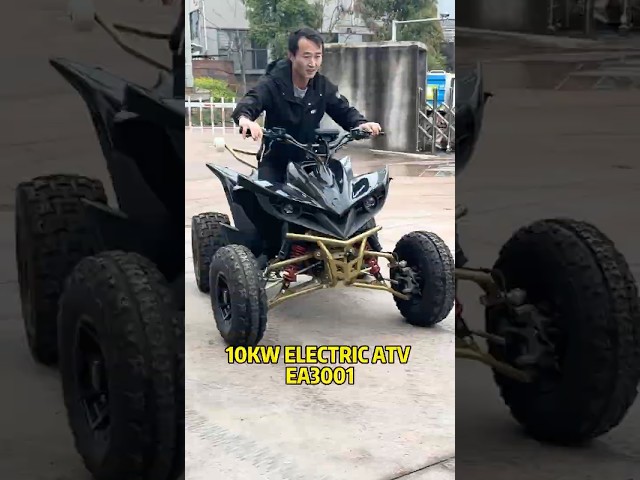10000W 72V 150AH Big Adult Electric ATV, four wheel Electric Quad bike factory #atv #offroad #atv