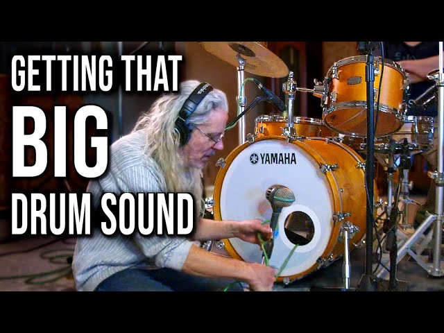 How To Record Big Sounding Drums - My Secrets Revealed